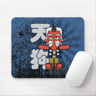 Tapis De Souris Little Daitengu Yokai Grunge