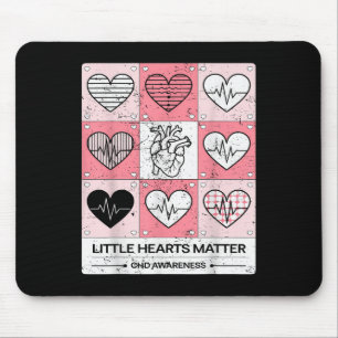 Tapis De Souris Little Hearts Sensibilisation au coeur Anatomie du