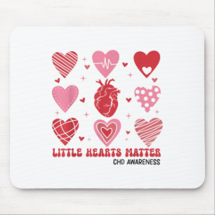 Tapis De Souris Little Hearts Sensibilisation au coeur Anatomie du