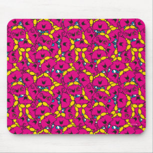 Tapis De Souris Little Miss Chatterbox   Motif rose vif