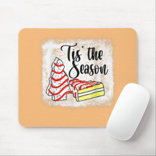Tapis De Souris Little Tis' Season Christmas Tree Cakes Debbie