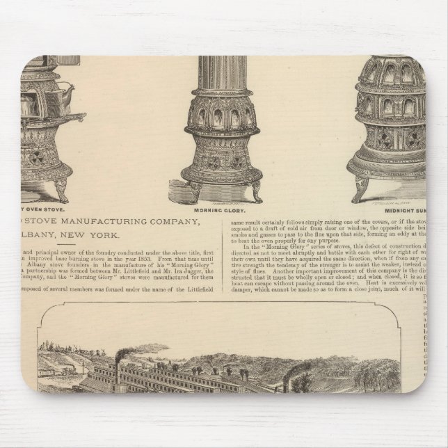 Tapis De Souris Littlefield Stove Manufacturing Company (Devant)