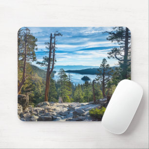 Tapis De Souris Littoral Emerald Bay, Lake Tahoe, Californie