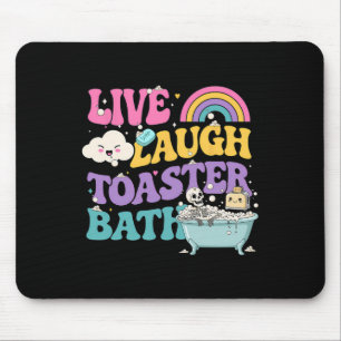 Tapis De Souris Live Lauder Toaster The Funny Skeleton Meme Dark H