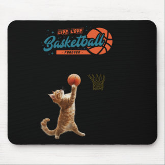 Tapis De Souris Live Love Basketball Forever