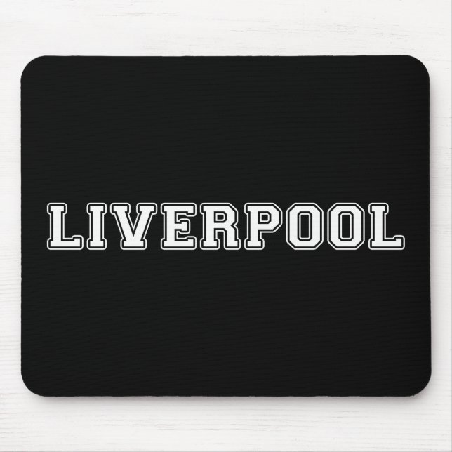Tapis De Souris Liverpool Angleterre (Devant)