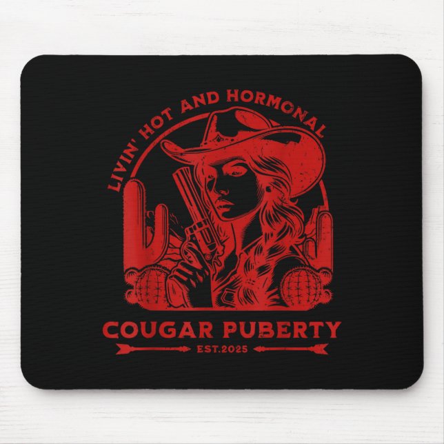 Tapis De Souris Livin Hot And Menopause  (Devant)