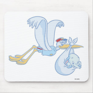 Tapis De Souris Livraison de la cigogne de Dumbo