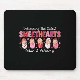 Tapis De Souris Livraison des plus mignons amoureux de la Saint-Va