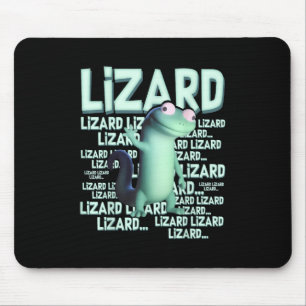 Tapis De Souris Lizard Lizard Lizard Lizard Funny Weirdcore meme V