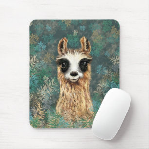 Tapis De Souris Llama pour bébé curieux - mignonne
