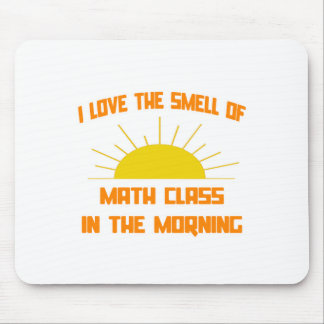 Tapis De Souris L'odeur de la classe mathématique du matin