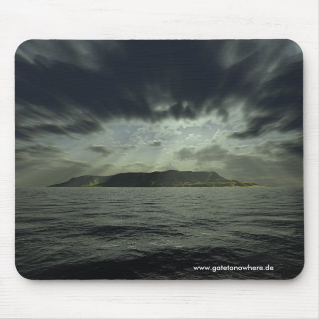 Tapis De Souris L'oeil du cyclone - Mousepad (Devant)