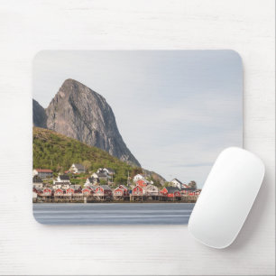Tapis De Souris Lofoten Fishing Village - Norvège