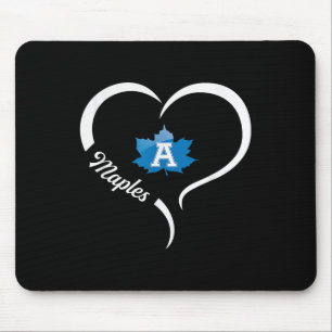 Tapis De Souris Logo Adrian Maples Slogan demi-coeur