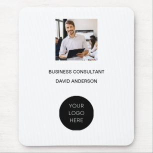 Tapis De Souris Logo Business Consultant Société Moderne Minimalis