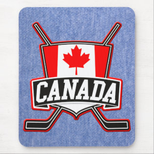 Tapis De Souris Logo canadien de hockey