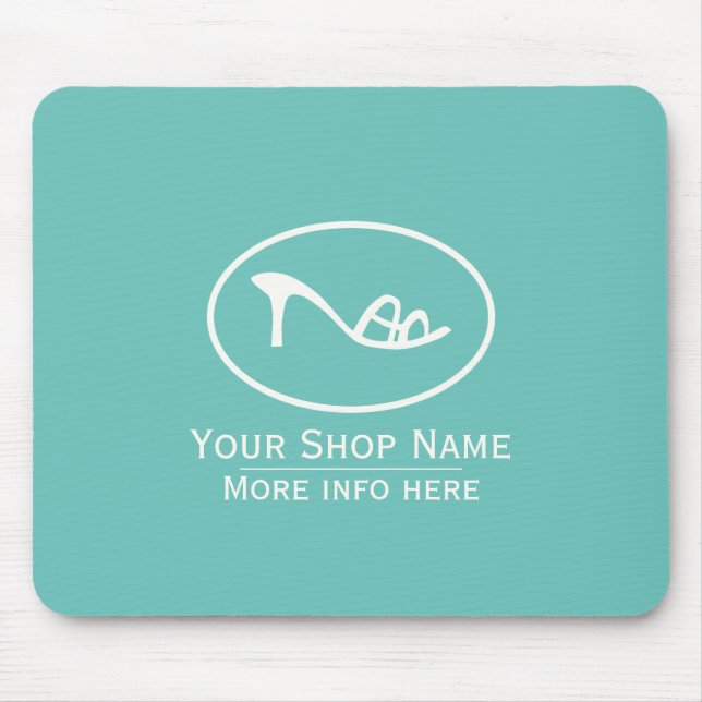 Tapis De Souris Logo Chaussures et Accessoires (Devant)