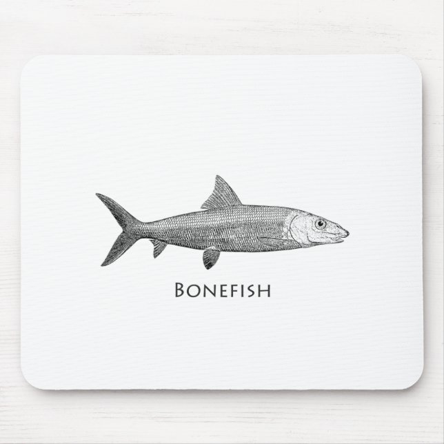 Tapis De Souris Logo de Bonefish (Devant)