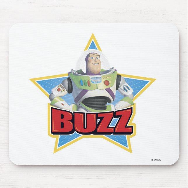 Tapis De Souris Logo de Buzz Disney (Devant)