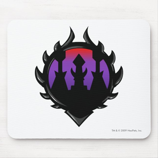 Tapis De Souris Logo de citadelle de Darigan d'équipe (Devant)