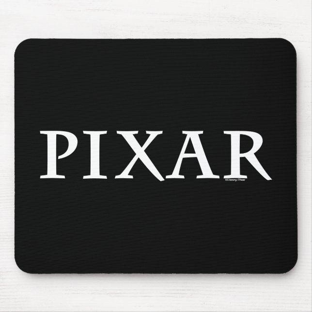 Tapis De Souris Logo de couleurs personnalisées Pixar (Devant)