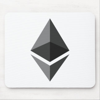 Tapis De Souris Logo de l'Ethereum uniquement