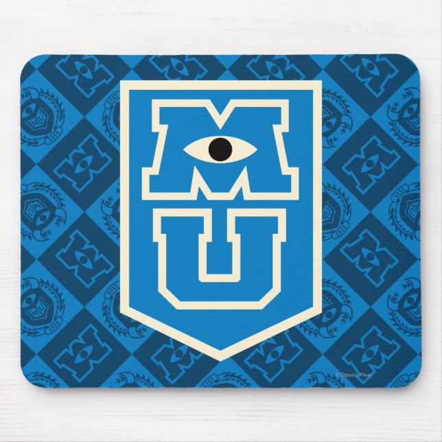 Tapis De Souris Logo de l'indicateur MU (Devant)