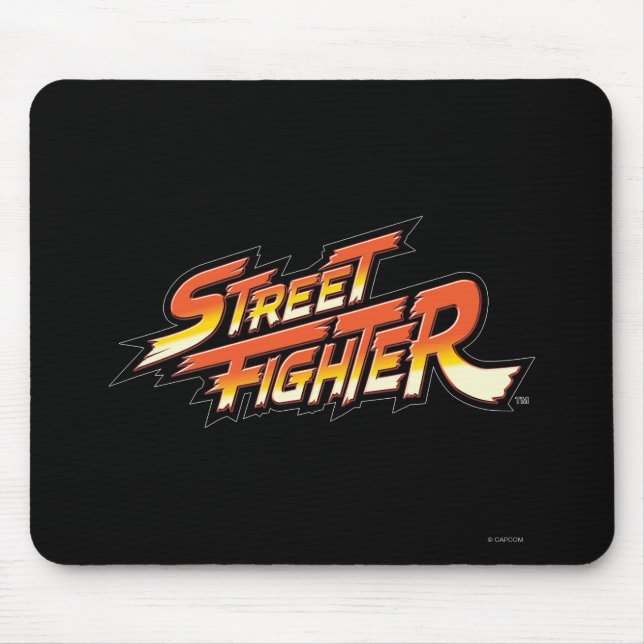 Tapis De Souris Logo de marque de Street Fighter (Devant)