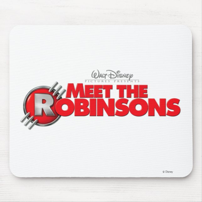 Tapis De Souris Logo de Meet The Robinsons Disney (Devant)
