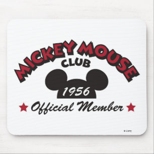 Tapis De Souris Logo de membre du Mickey Mouse Club (1956)