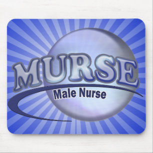 TAPIS DE SOURIS LOGO DE MURSE (INFIRMIÈRE MASCULINE)