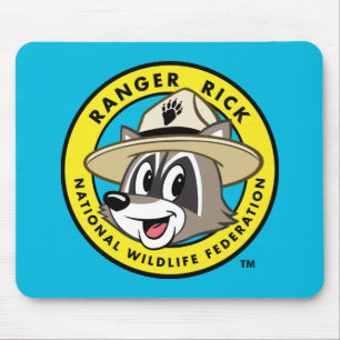 Tapis De Souris Logo de Rick de garde forestière de Rick   de