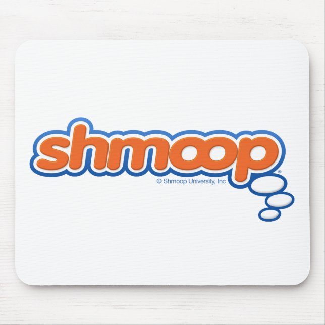 Tapis De Souris Logo de Shmoop (Devant)