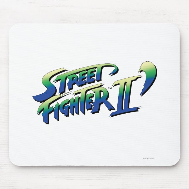 Tapis De Souris Logo de Street Fighter II (Devant)
