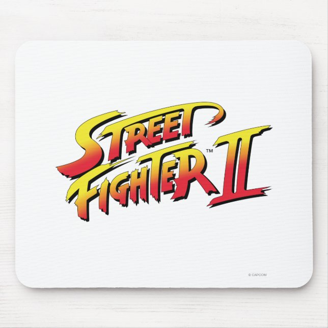 Tapis De Souris Logo de Street Fighter II (Devant)