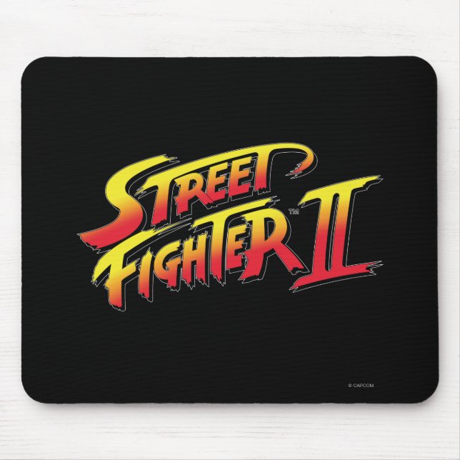 Tapis De Souris Logo de Street Fighter II (Devant)