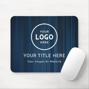 Tapis De Souris Logo d'entreprise minimaliste moderne