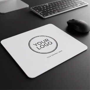Tapis De Souris Logo d'entreprise personnalisé   Moderne et minima