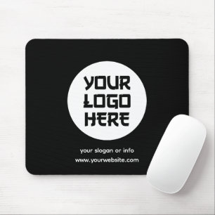 Tapis De Souris Logo d'entreprise personnalisé simple pour entrepr