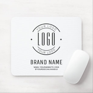 Tapis De Souris Logo d'entreprise personnalisée moderne marque com