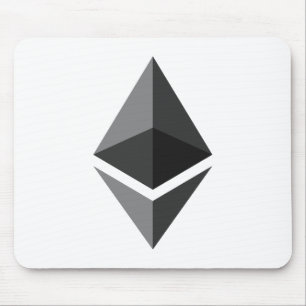 Tapis De Souris Logo d'Ethereum seulement