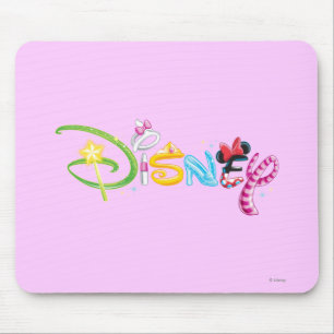 Tapis De Souris Logo Disney  Personnages de filles