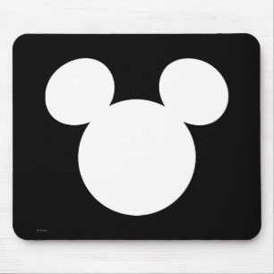 Tapis De Souris Logo Disney   Silhouette Mickey