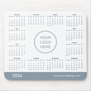 Tapis de souris Logo Entreprise Calendrier personn