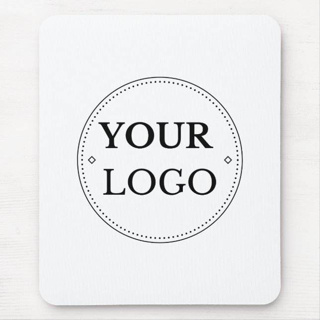 Tapis De Souris Logo Entreprise Moderne (Devant)