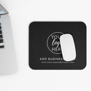Tapis De Souris Logo et site web personnalisés minimalistes pour e