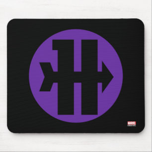 Tapis De Souris Logo Hawkeye On Target