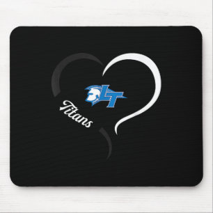 Tapis De Souris Logo Légende Titans Demi-Cœur Slogan Hs