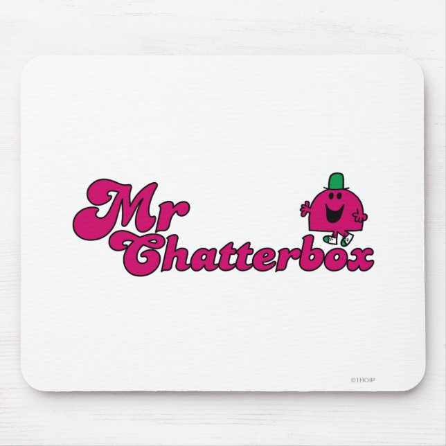 Tapis De Souris Logo Magenta M. Chatterbox (Devant)